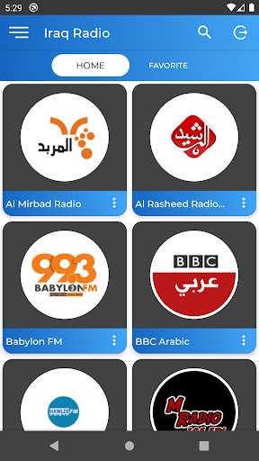 Run android online APK Iraq Radio from MyAndroid or emulate Iraq Radio using MyAndroid
