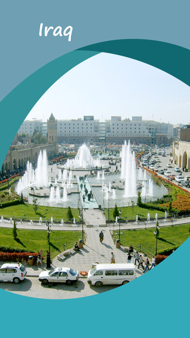 Emulate iPhone app Iraq Tourism Guide using MyAndroid