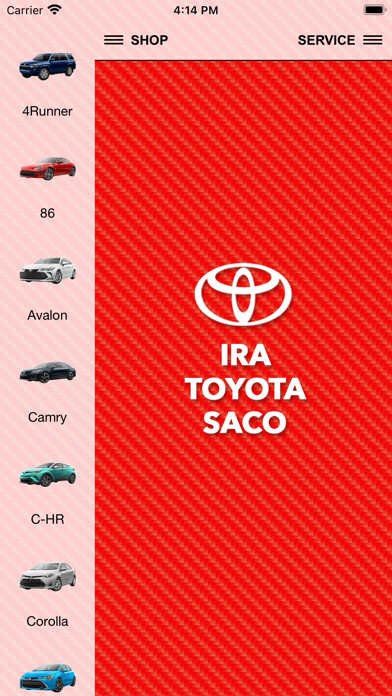 Emulate iPhone app Ira Toyota Saco using MyAndroid Emulate iPhone app Ira Toyota Saco using MyAndroid