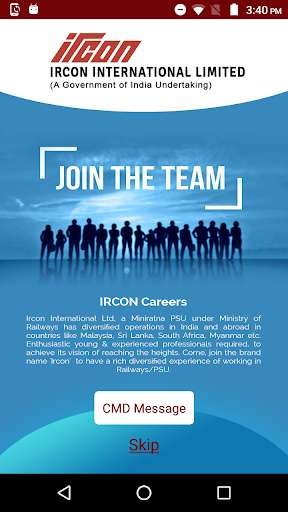 Emulate Android APK IRCON CAREER Emulate Android APK IRCON CAREER