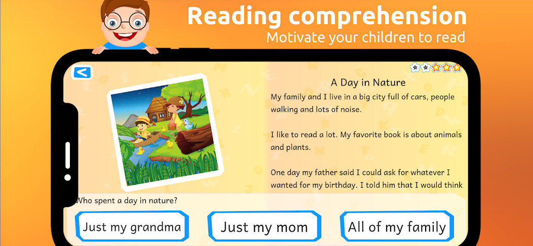 Run android online APK I Read: Reading app for kids from MyAndroid or emulate I Read: Reading app for kids using MyAndroid