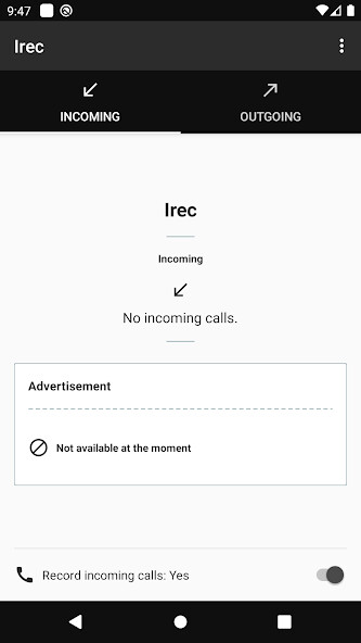 Run android online APK Irec - Automatic Call Recorder from MyAndroid or emulate Irec - Automatic Call Recorder using MyAndroid