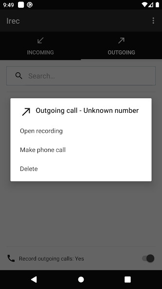 Emulate Irec - Automatic Call Recorder from MyAndroid or run Irec - Automatic Call Recorder using MyAndroid