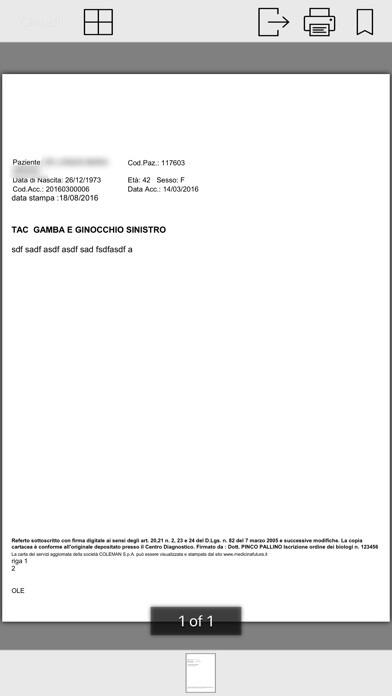 Emulate iPhone app iReferti MedicalCenter using MyAndroid