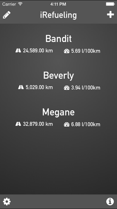 Emulate iPhone app iRefueling using MyAndroid