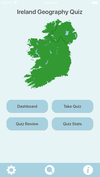 Emulate iPhone app Ireland Geography Quiz using MyAndroid Emulate iPhone app Ireland Geography Quiz using MyAndroid