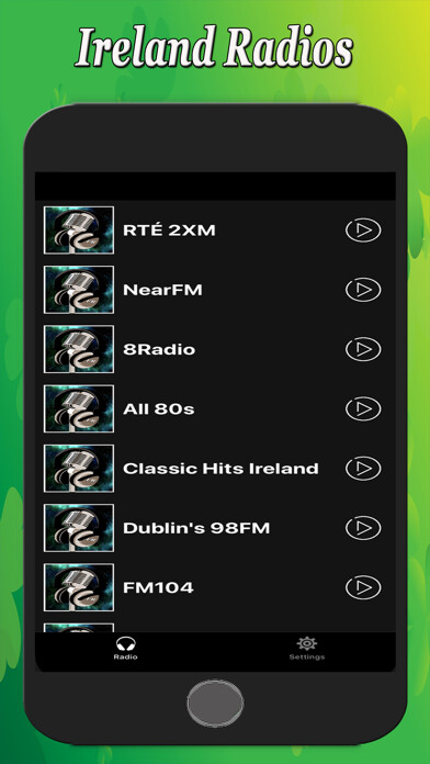 Emulate iPhone app Ireland Radios using MyAndroid Emulate iPhone app Ireland Radios using MyAndroid