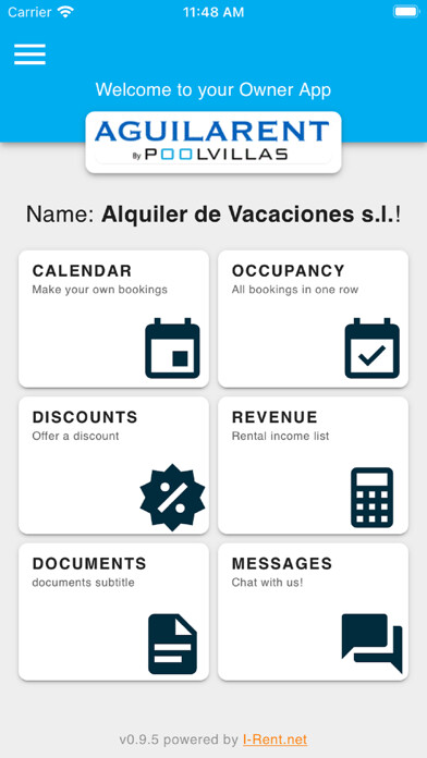Emulate iPhone app i-rent.net Owner’s App using MyAndroid Emulate iPhone app i-rent.net Owner’s App using MyAndroid