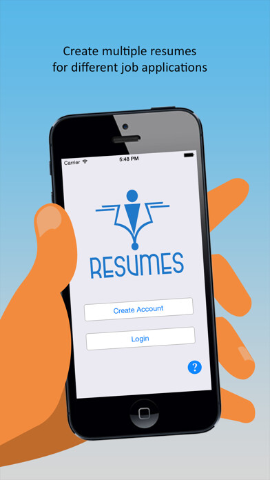 Emulate iPhone app iResumes – Pro Resume Builder and Designer using MyAndroid Emulate iPhone app iResumes – Pro Resume Builder and Designer using MyAndroid