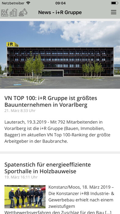 Emulate iPhone app i+R Gruppe using MyAndroid Emulate iPhone app i+R Gruppe using MyAndroid