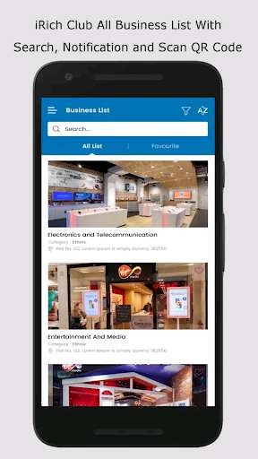 Run android online APK iRichus from MyAndroid or emulate iRichus using MyAndroid