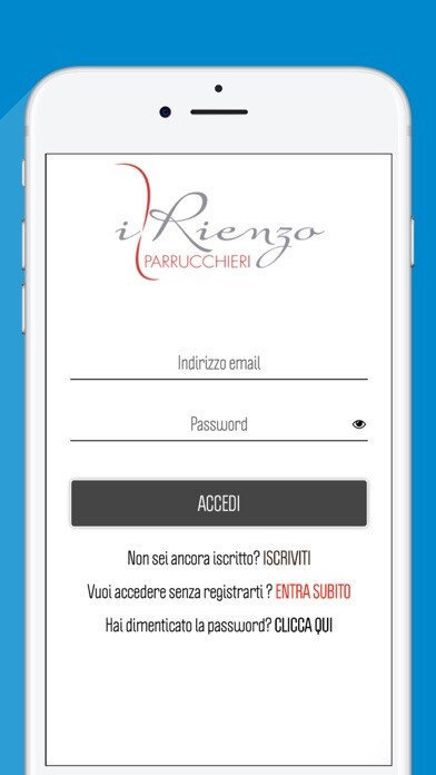 Emulate iPhone app I Rienzo Parrucchieri using MyAndroid Emulate iPhone app I Rienzo Parrucchieri using MyAndroid