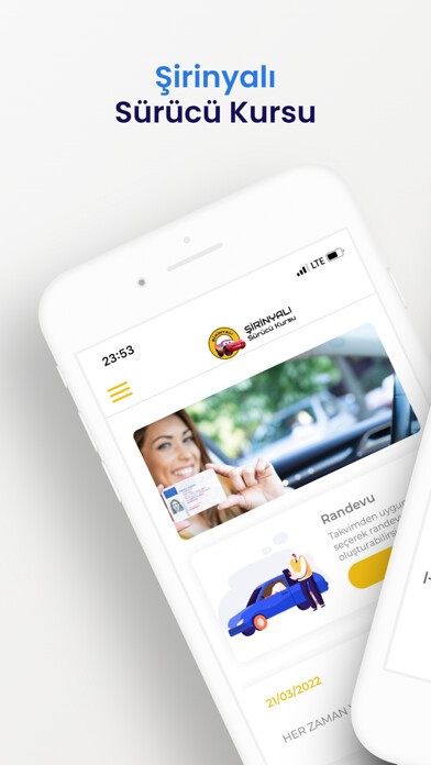 Emulate iPhone app Şirinyalı Sürücü Kursu using MyAndroid