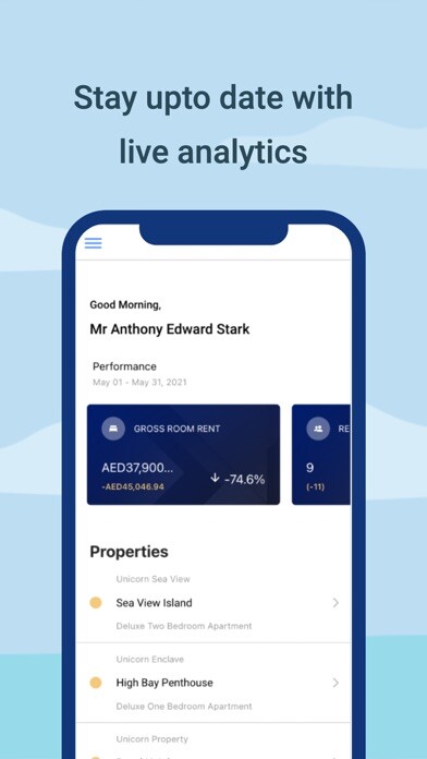 Emulate iPhone app iRIS Dashboard using MyAndroid Emulate iPhone app iRIS Dashboard using MyAndroid