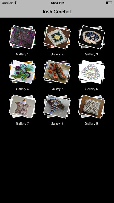 Emulate iPhone app Irish Crochet using MyAndroid Emulate iPhone app Irish Crochet using MyAndroid