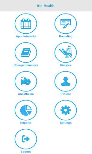 Run android online APK Iris-Health Charge Capture & MIPS App from MyAndroid or emulate Iris-Health Charge Capture & MIPS App using MyAndroid