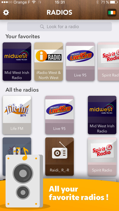 Emulate iPhone app Irish Radio Éireann access all Radios Ireland using MyAndroid Emulate iPhone app Irish Radio Éireann access all Radios Ireland using MyAndroid