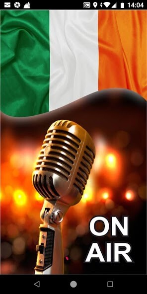 Emulate iPhone app Irish Radio Stations using MyAndroid