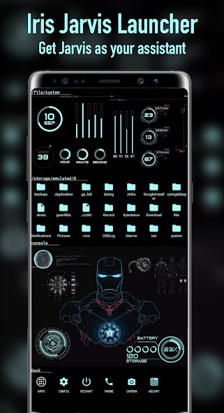 Run android online APK Iris Jarvis Launcher from MyAndroid or emulate Iris Jarvis Launcher using MyAndroid Run android online APK Iris Jarvis Launcher from MyAndroid or emulate Iris Jarvis Launcher using MyAndroid