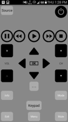 Emulate Android APK IR LG TV Remote