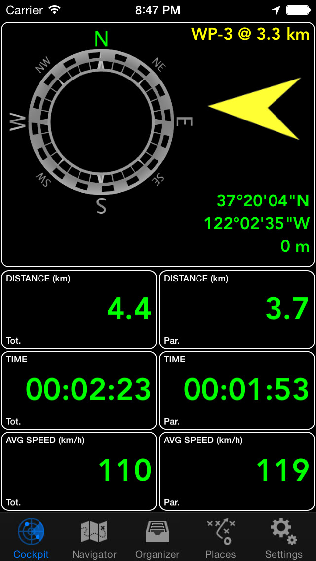 Emulate iPhone app iRoadbook using MyAndroid