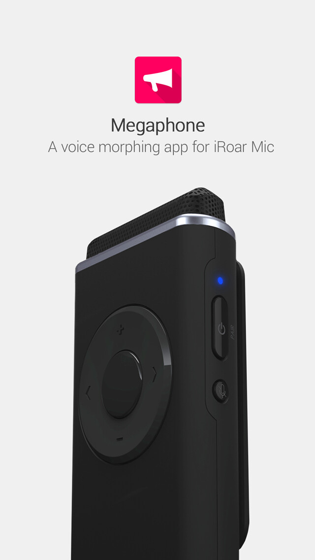 Emulate iPhone app iRoar Megaphone using MyAndroid