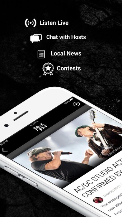 Emulate iPhone app I-Rock 93.5 (KJOC-FM) using MyAndroid