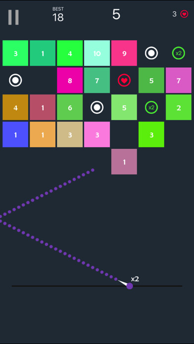 Emulate iPhone app Iron Ball Number Brick Breaker using MyAndroid Emulate iPhone app Iron Ball Number Brick Breaker using MyAndroid