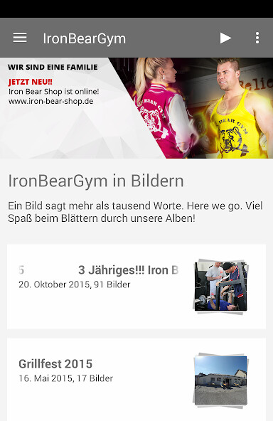 Run android online APK Iron Bear Gym from MyAndroid or emulate Iron Bear Gym using MyAndroid