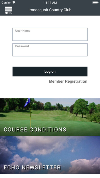 Emulate iPhone app Irondequoit Country Club using MyAndroid Emulate iPhone app Irondequoit Country Club using MyAndroid