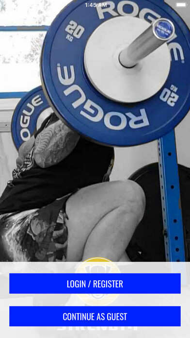 Emulate iPhone app Iron Monkey Strength using MyAndroid