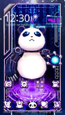 Emulate Android APK Iron Panda Hero 3D Theme Emulate Android APK Iron Panda Hero 3D Theme
