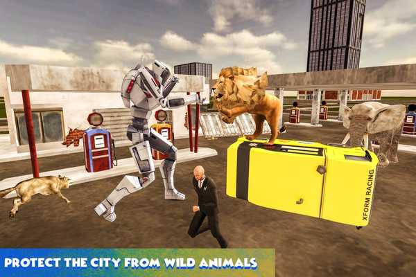 Emulate Android APK Iron Robot Hero VS Jungle Animals Emulate Android APK Iron Robot Hero VS Jungle Animals