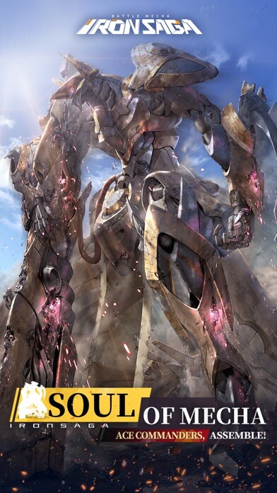 Emulate iPhone app Iron Saga – Epic Robot Battler using MyAndroid