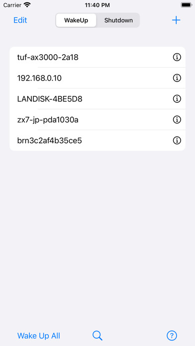 Emulate iPhone app iRPM – i Remote Power Manager using MyAndroid