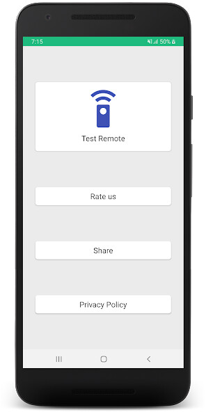 Run android online APK IR Remote Tester : Infrared RC from MyAndroid or emulate IR Remote Tester : Infrared RC using MyAndroid
