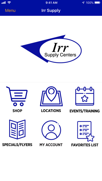 Emulate iPhone app Irr Supply using MyAndroid