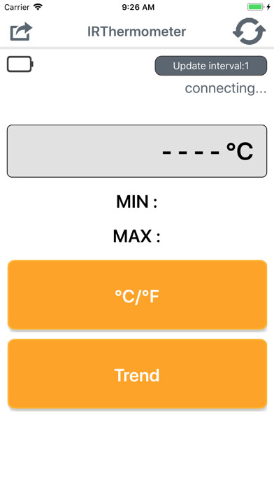 Emulate iPhone app IRThermometer using MyAndroid Emulate iPhone app IRThermometer using MyAndroid