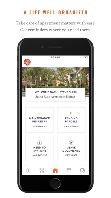 Emulate iPhone app Irvine Company Apartments using MyAndroid