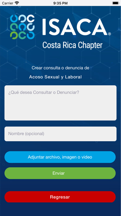 Emulate iPhone app ISACA Costa Rica Chapter using MyAndroid Emulate iPhone app ISACA Costa Rica Chapter using MyAndroid
