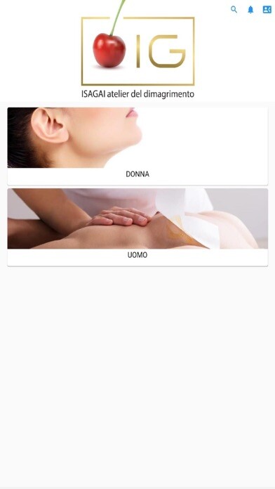 Emulate iPhone app Isagai istituto specializzato using MyAndroid