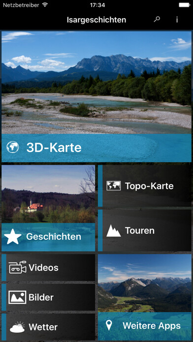 Emulate iPhone app Isargeschichten using MyAndroid Emulate iPhone app Isargeschichten using MyAndroid