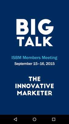 Emulate Android APK ISBM Members Meeting Emulate Android APK ISBM Members Meeting