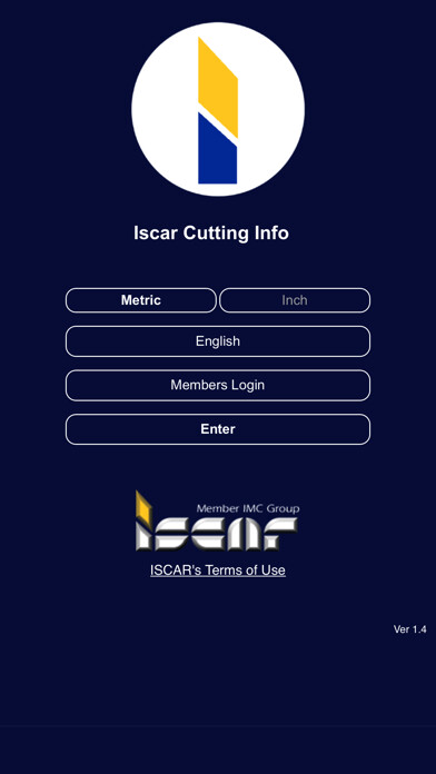 Emulate iPhone app ISCAR Cutting Info using MyAndroid Emulate iPhone app ISCAR Cutting Info using MyAndroid
