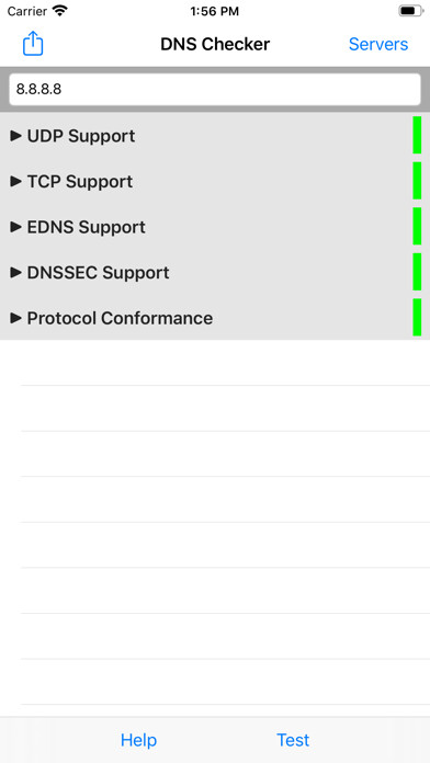 Emulate iPhone app ISC DNS Checker using MyAndroid Emulate iPhone app ISC DNS Checker using MyAndroid