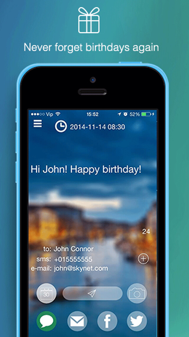 Emulate iPhone app iSchedule Messages using MyAndroid Emulate iPhone app iSchedule Messages using MyAndroid