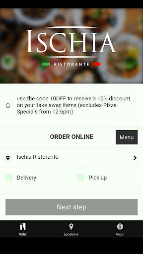 Run android online APK Ischia Ristorante from MyAndroid or emulate Ischia Ristorante using MyAndroid