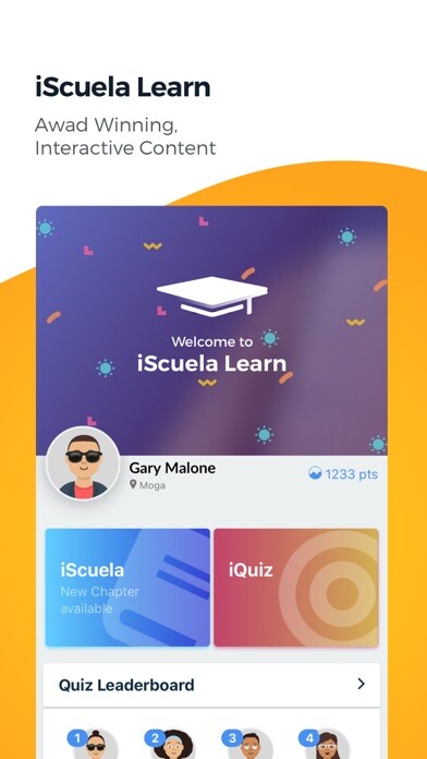Emulate iPhone app iScuela Learn using MyAndroid