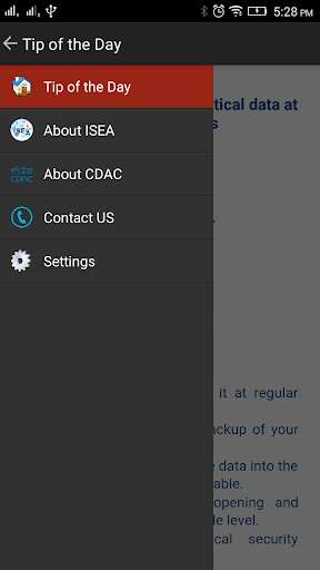 Run android online APK ISEA Tip of the Day from MyAndroid or emulate ISEA Tip of the Day using MyAndroid Run android online APK ISEA Tip of the Day from MyAndroid or emulate ISEA Tip of the Day using MyAndroid