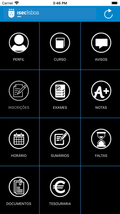 Emulate iPhone app ISEC Lisboa using MyAndroid Emulate iPhone app ISEC Lisboa using MyAndroid